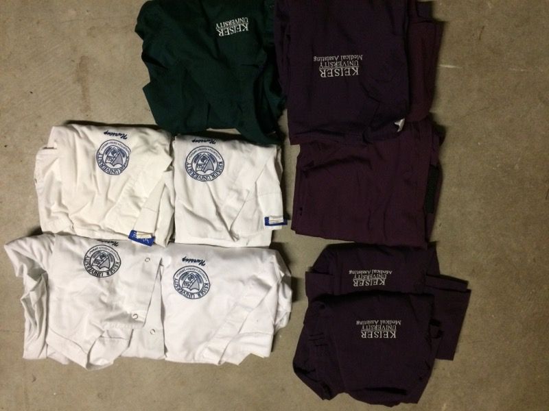Keiser University class scrubs