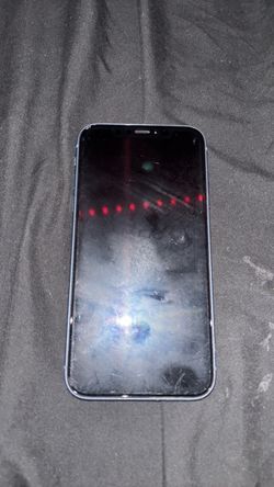 blue locked iphone XR