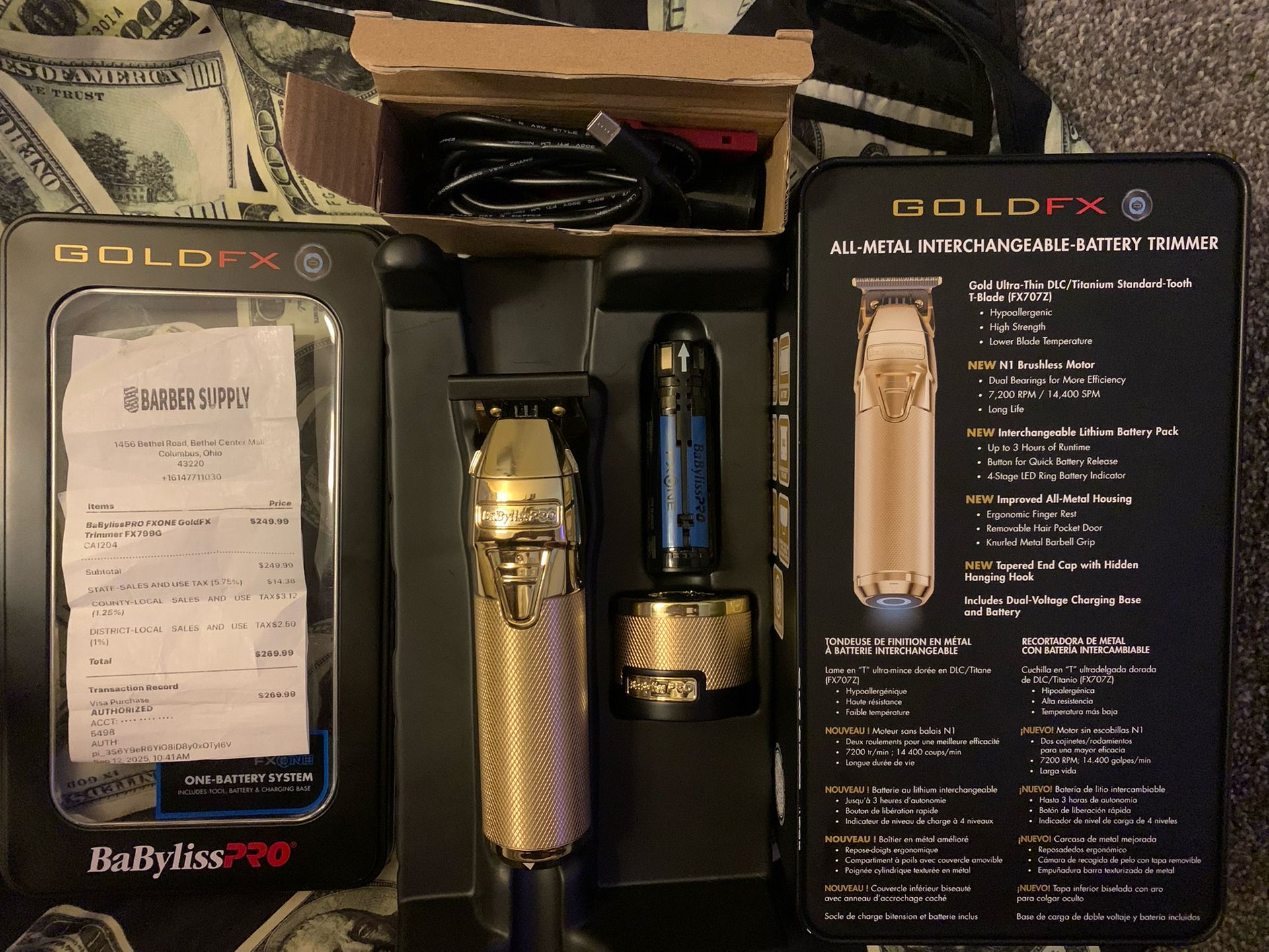 Babyliss Pro Gold FxOne