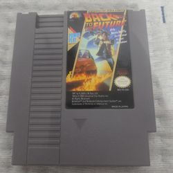 BACK TO THE FUTURE Nintendo NES Game Cartridge