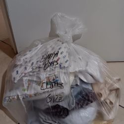Bag Of Baby Boy's Clothes