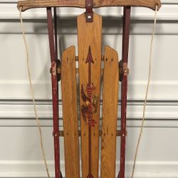 Vintage Flexible Flyer NO. 47J Snow Sled