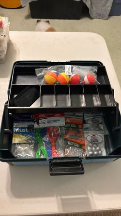 Loaded tackle box