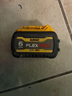 Used DeWalt  flexvolt 20v /60v battery