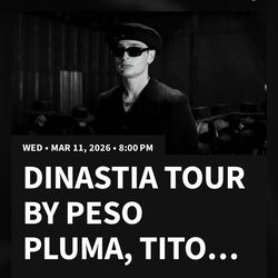 Peso Pluma Dinastia Tour