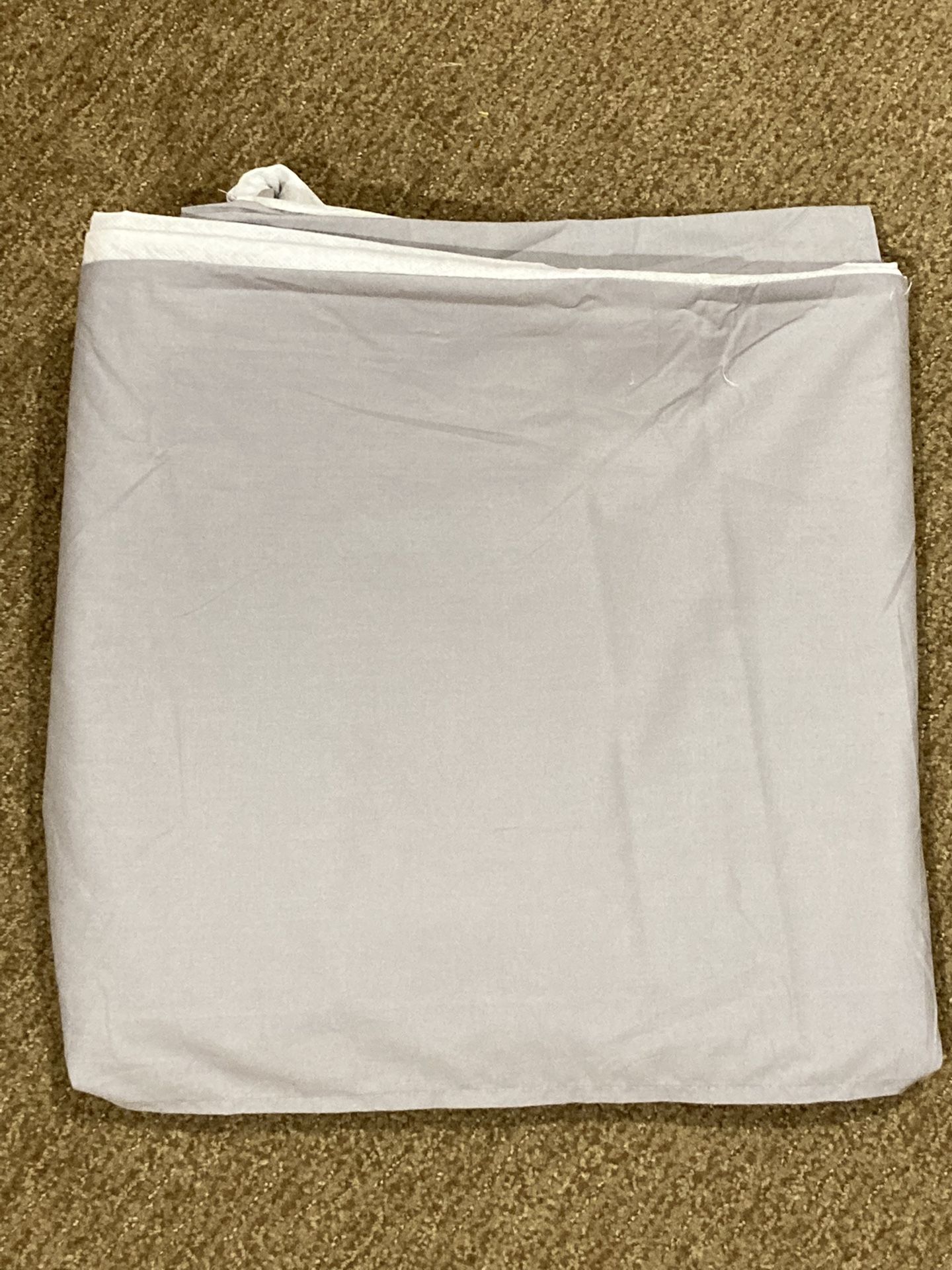 Twin Size Grey Bedskirt