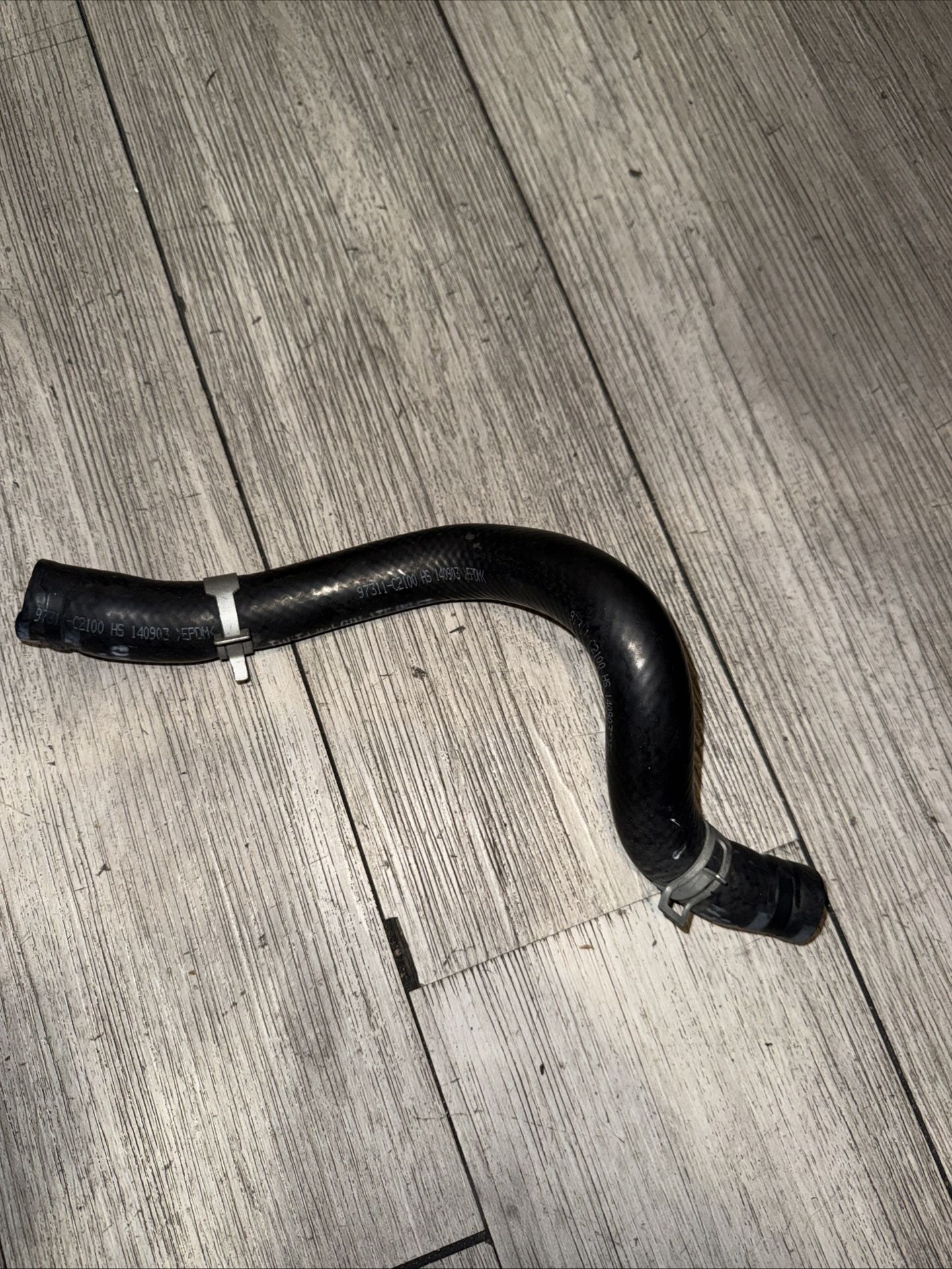 2015-2019 HYUNDAI SONATA 2.4L HVAC HEATER COOLANT WATER INLET HOSE TUBE PIPE OEM