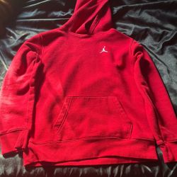 red jordan hoodie 