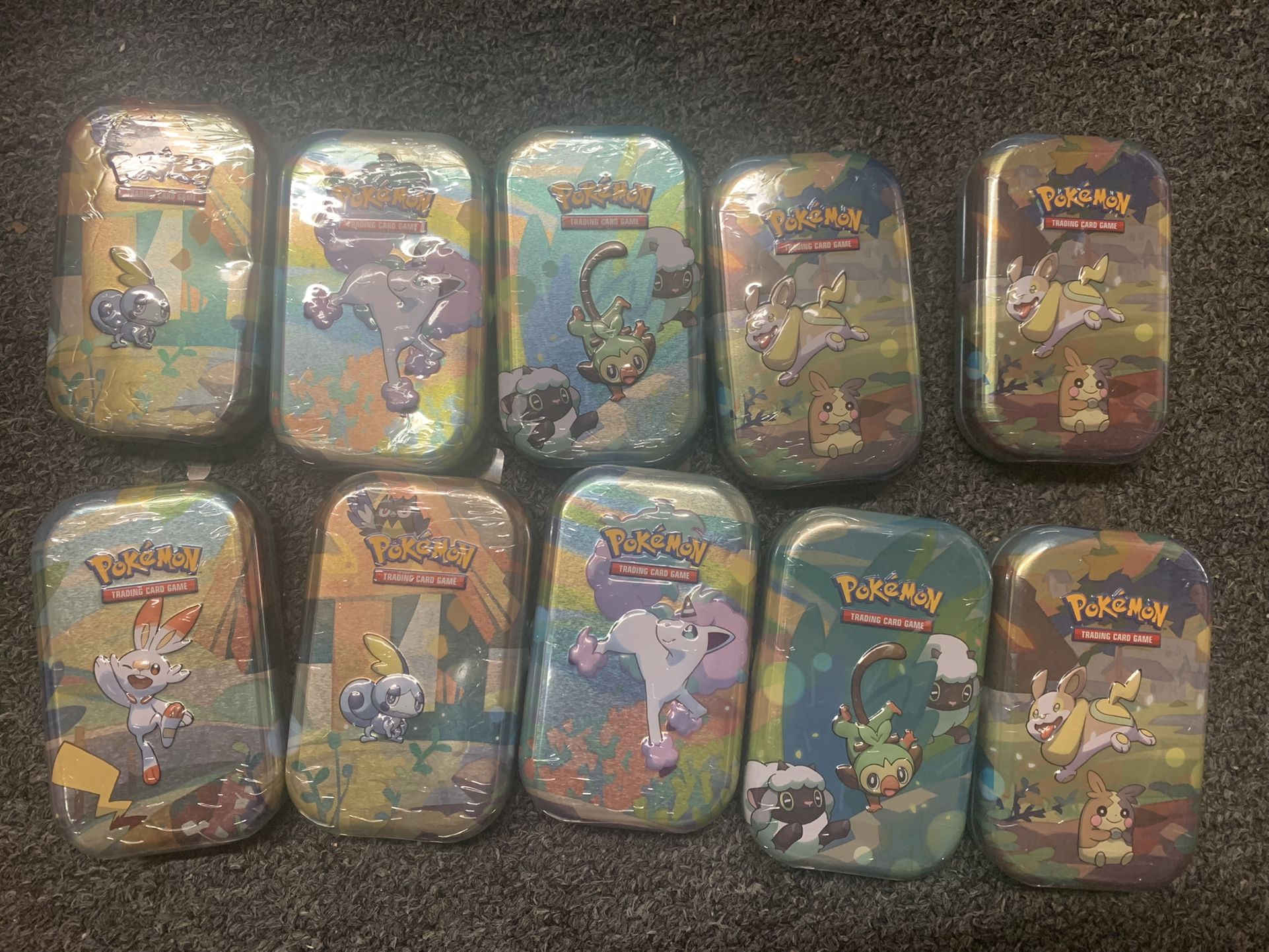 Pokémon Kanto Mini Tins (10)