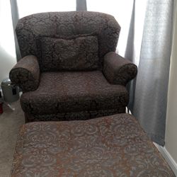 Ashley Furniture Chair and Ottoman