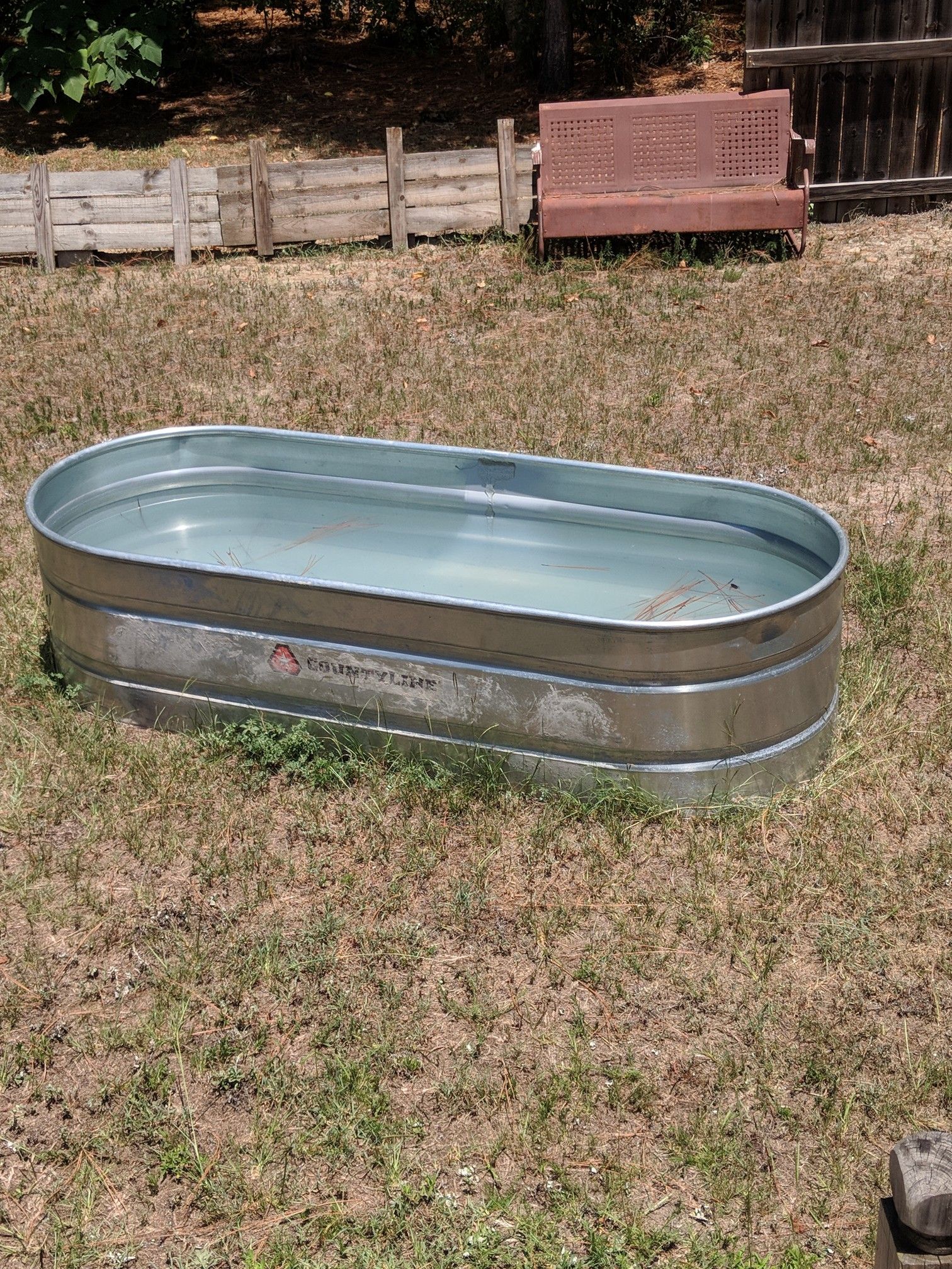 County Line 100 Gallon Galvanized Stock Tank Original Sale | www ...