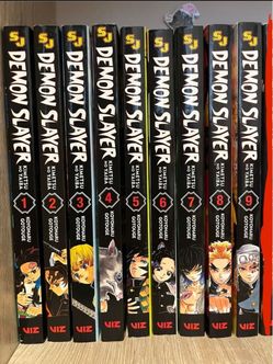Demon Slayer Manga Vol 1-9