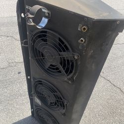 Large A/c Condenser With Triple Fans 