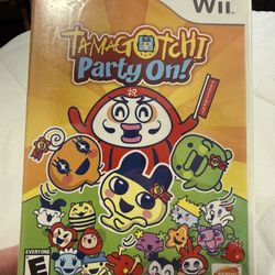New Sealed Wii Tamagotchi: Party On Video Game