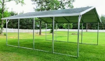 18x20x6 Aframe carport special