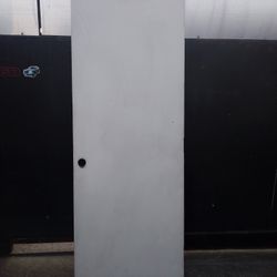 Exterior Door  29 3/4  X 79 .5  1 3/4 Metal 