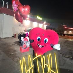 Valentine Red Heart Costume For Sale Or Rent - Proposals, Rings And Many Ocassions