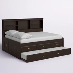 Full sized trundle Bed