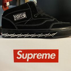 Supreme x Vans Skate Half Cab 12/Trade