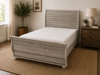 Coastal Bedroom Set – Bed Frame + 1 Nightstand