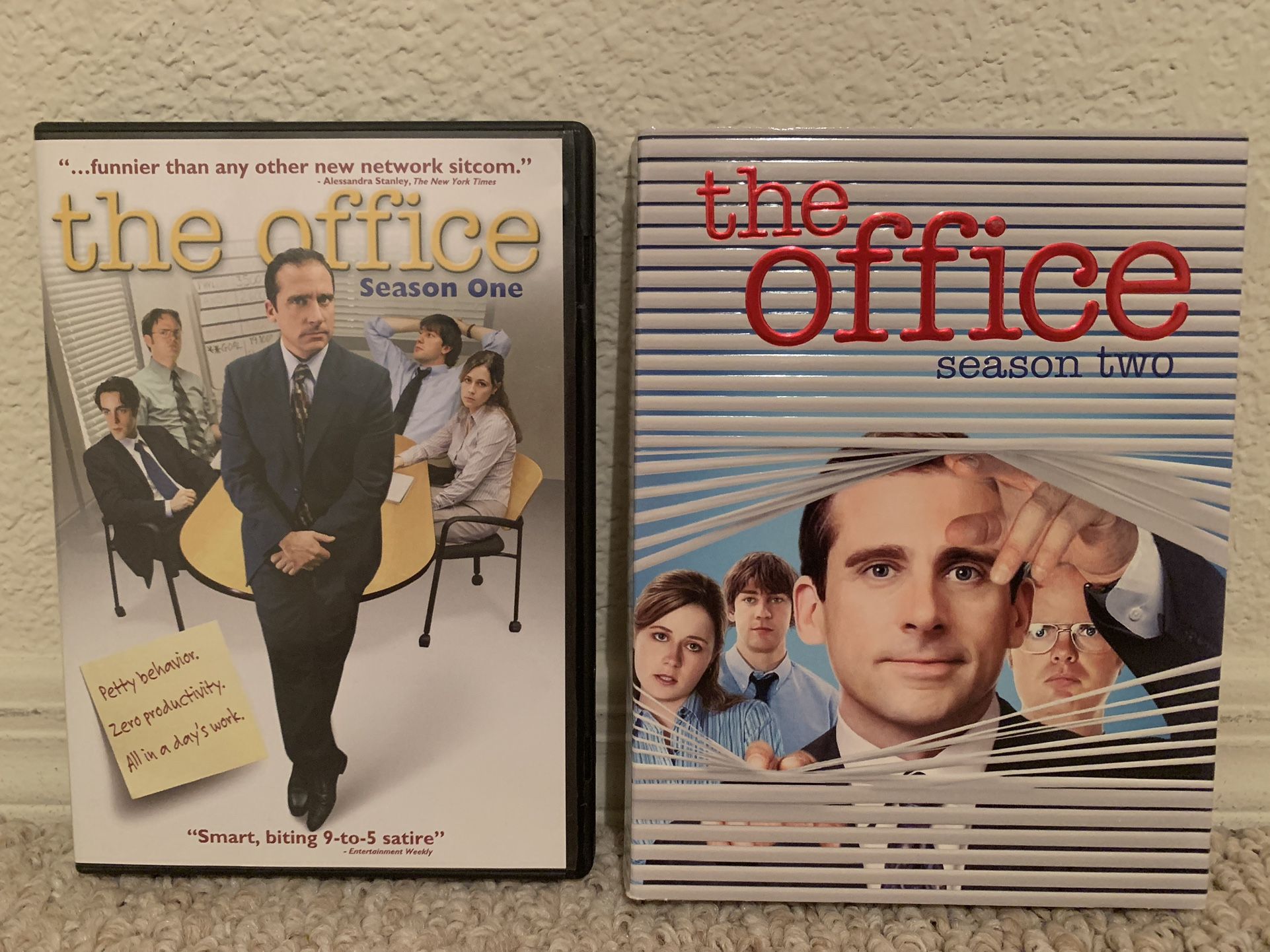 The Office seasons 1 & 2 DVDs