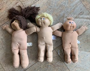 3 Vintage Cabbage Patch Dolls