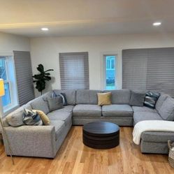Gray Sectional Couch 