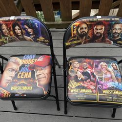 WWE wrestlemania 41 chairs 