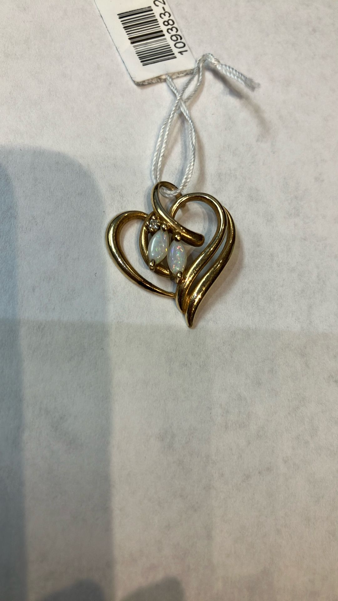 10k Gold Pendant #109383-2 MJ