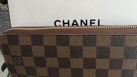 Louis Vuitton Authenticated Damier Ebene Zippy Wallet Info 👇🏻