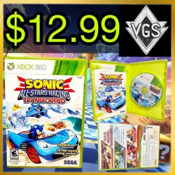 *RETRO* Sonic & All-Stars Racing Transformed Xbox 360 2012
