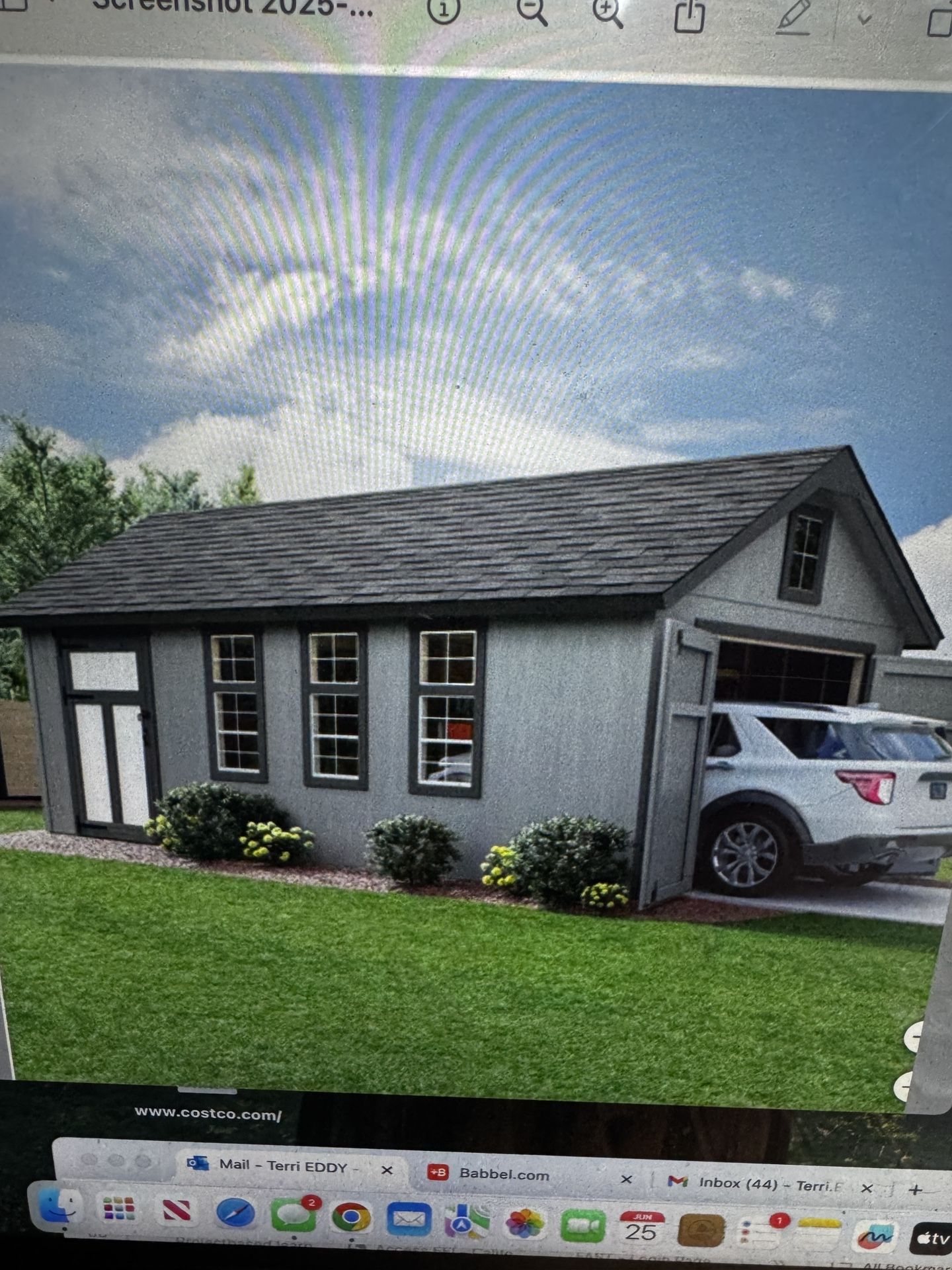 12x24 Foot Garage, Manage, She Shed