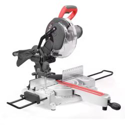 10 in. 110-Volt Corded Single Bevel Sliding Compound Power Compact Miter Saw with Beam Guide50124 Xp