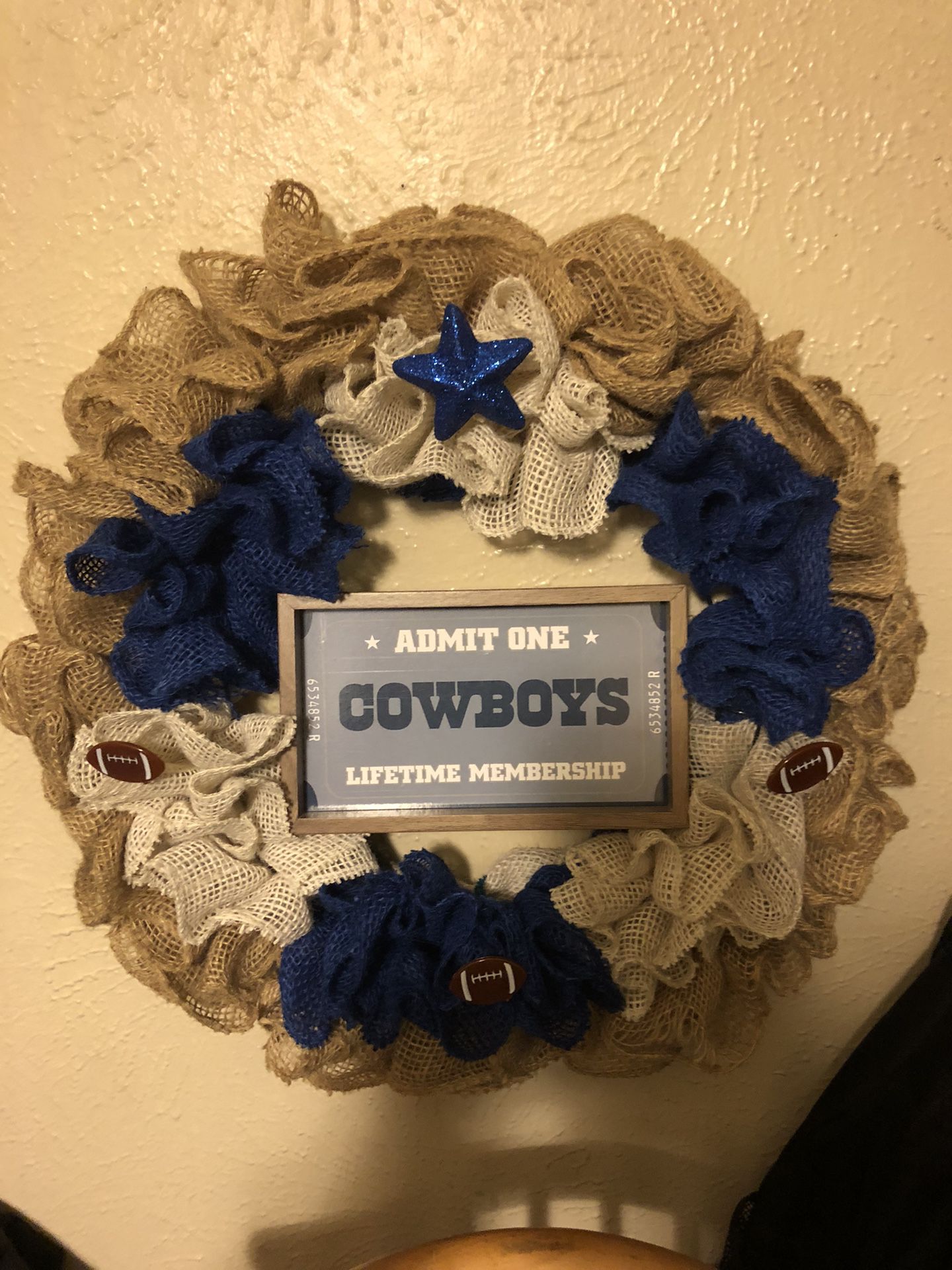 Dallas Cowboys Wreath 