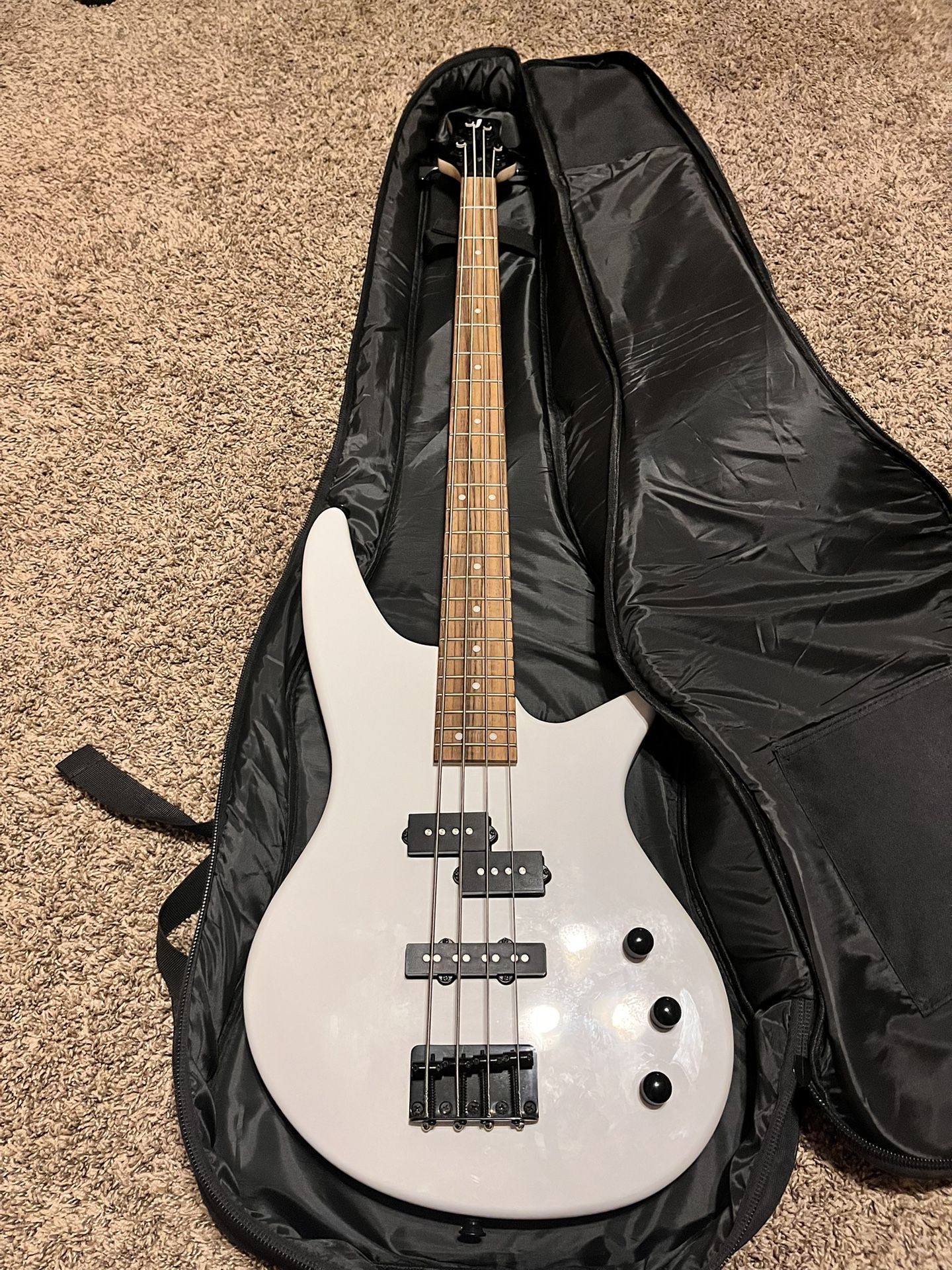 Jackson electric bass guitar