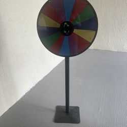 Spin The Wheel Game With Stand 