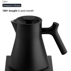 Fellow Corvo EKG Pro Electric Tea Kettle - Quick Heating, Precise Temperature Control Electric Kettle, Scheduling, Built-in Brew Timer for Boiling Wat
