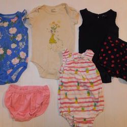 Baby Gap Girls Clothes 6-12M Summer Clothes Lot - 6-12 Months 