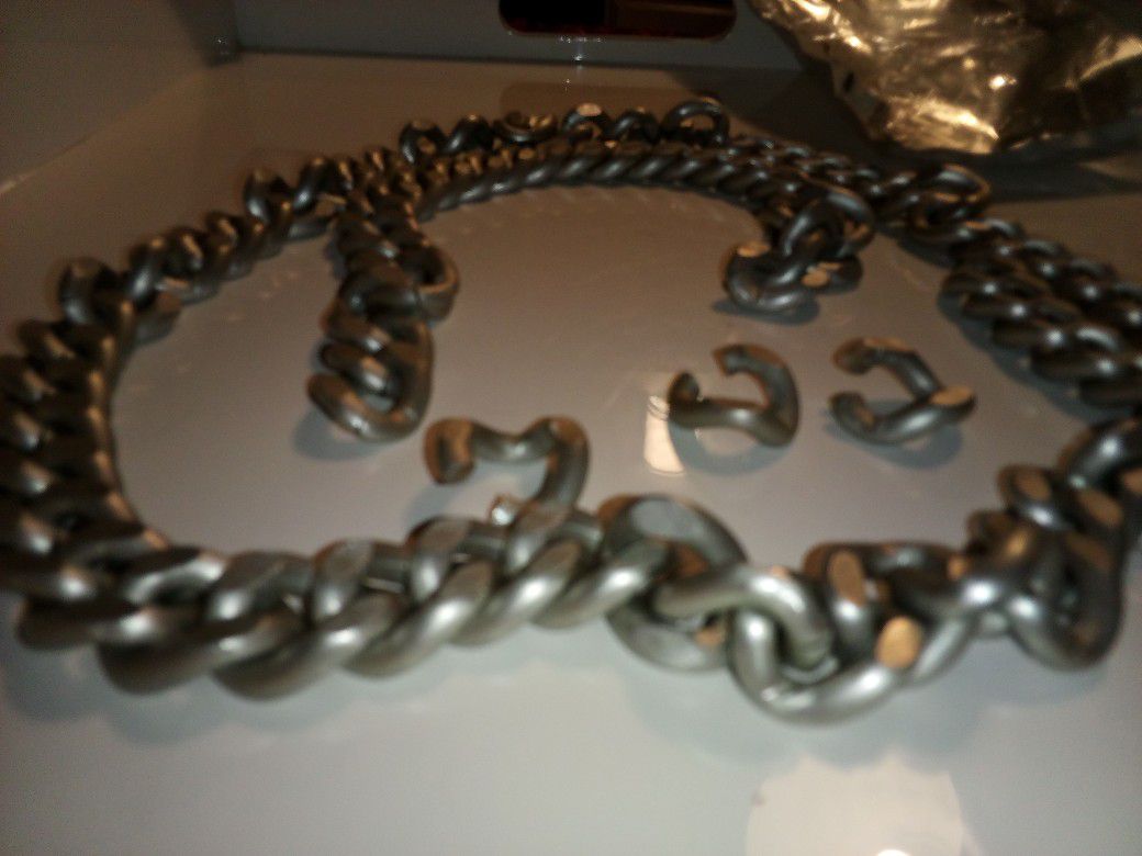 Chains And Link 🔗 ⛓️ Silver Smooth. Jewelry Accessories For Fashion Arts And Crafts Supplies 