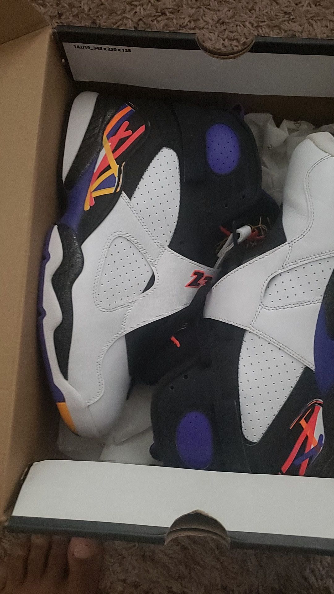 7 pair of Jordan's for sale size 9