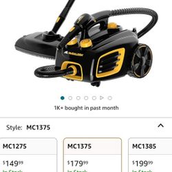 Steamer Mcculloch Mc1375