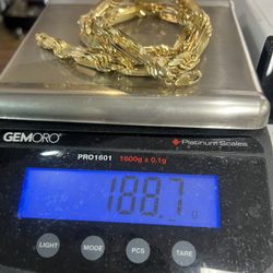 IslandLinc 12mm 24” 925 Plated Italian Milano