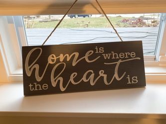 Home is where the Heart Is Sign,  $10