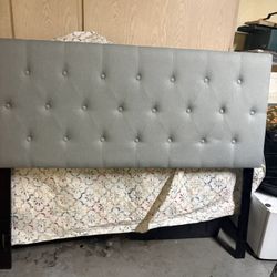 Headboard  and  Bed frame 