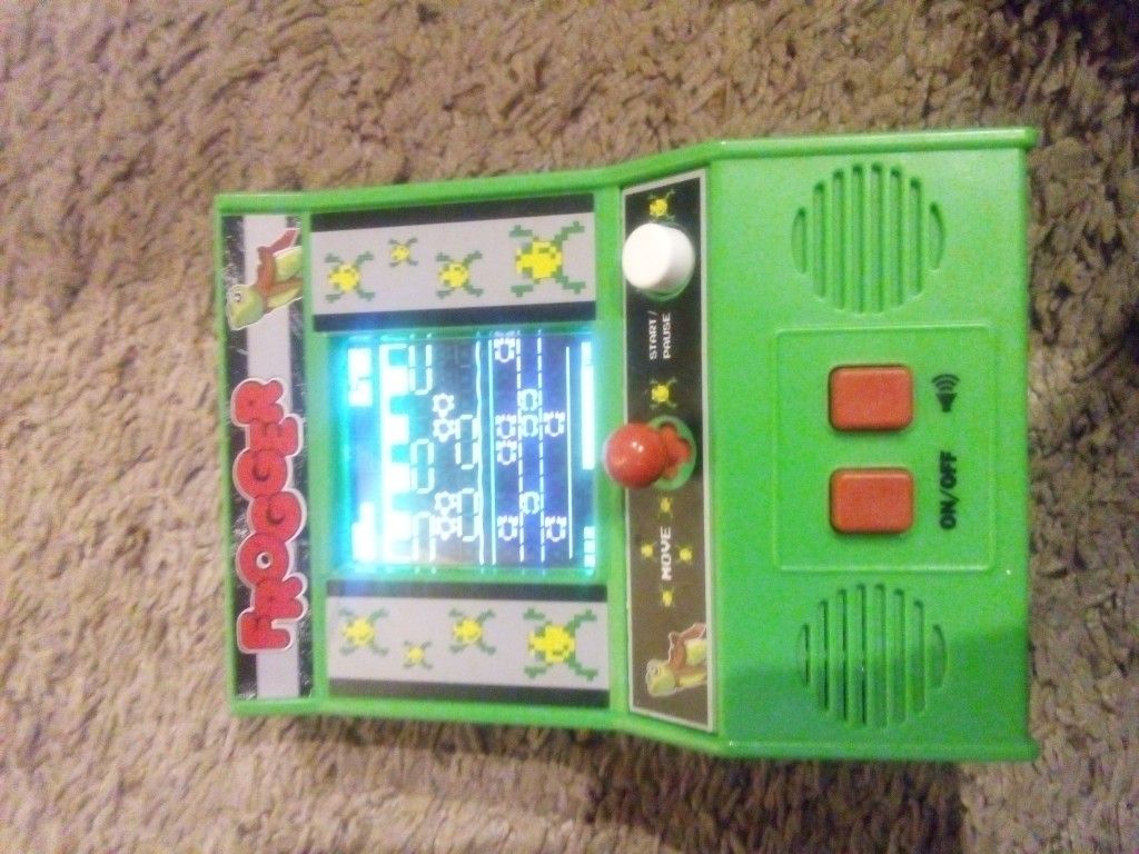 Frogger Classic Handheld Arcade Game