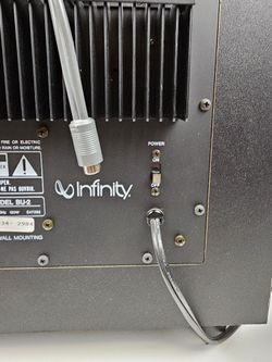 Infinity BU-2 Powered Subwoofer Speaker Home Audio Theater
