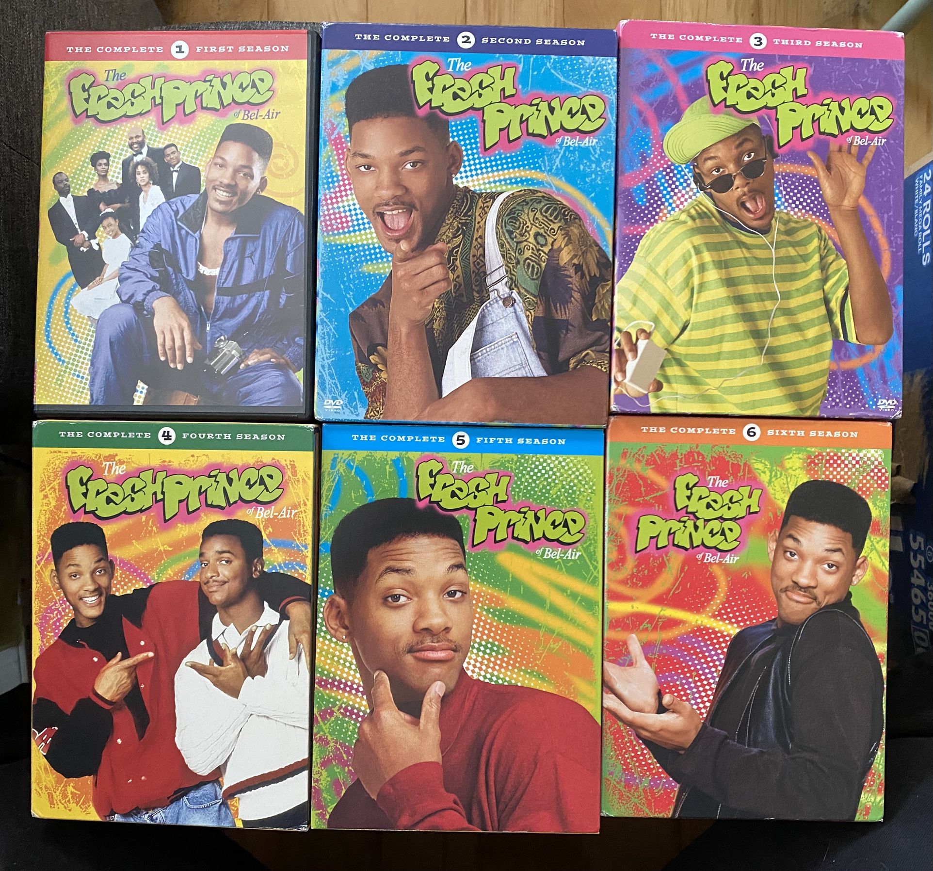 Brand New Complete Fresh Prince Of Bel-Air DVD Set