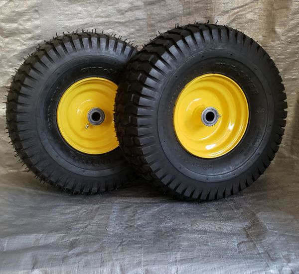 John deere wheel with carlisle 15x6 00 6 turf trac turf saver lawn