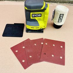 RYOBI ONE+ 18V Cordless 1/4 Sheet Sander (Tool Only) 