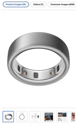 Oura Ring 4 Brushed Silver